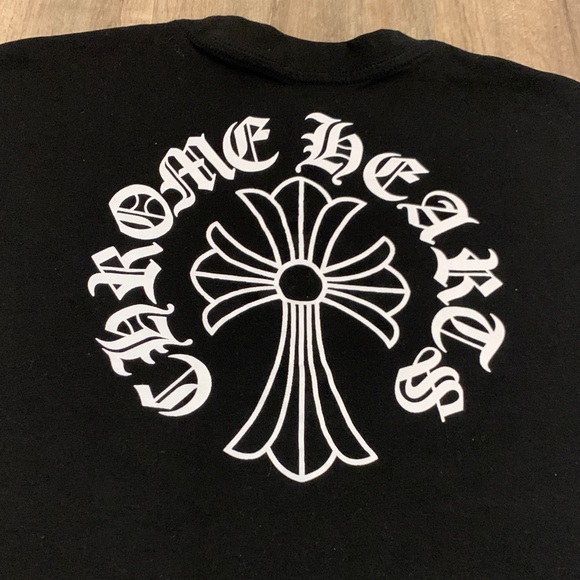 Chrome Hearts Black Short Sleeve Tee - Picture 4 of 4